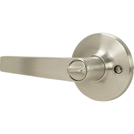 Steel Pro Brushed Nickel Entry Door Lever LHX200B